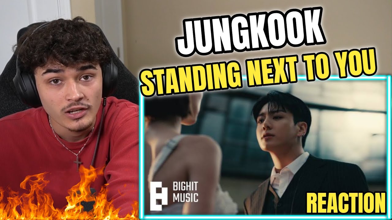 Jung Kook 'Standing Next to You' Official MV REACTION!