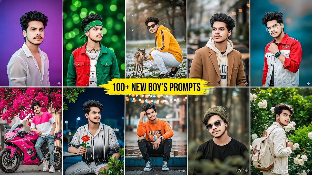 100+ New Boy's Ai Photo Editing Gemini Prompts | Google Gemini Photo Editing | Gemini Photo Editing