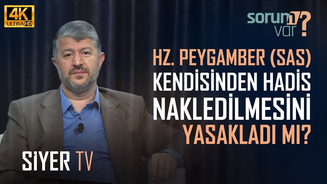 Hz. Peygamber (sas) Kendisinden Hadis Nakledilmesini Yasakladı mı? | Muhammed Emin Yıldırım