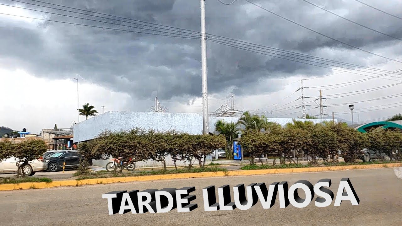 Tarde lluviosa en Oaxaca
