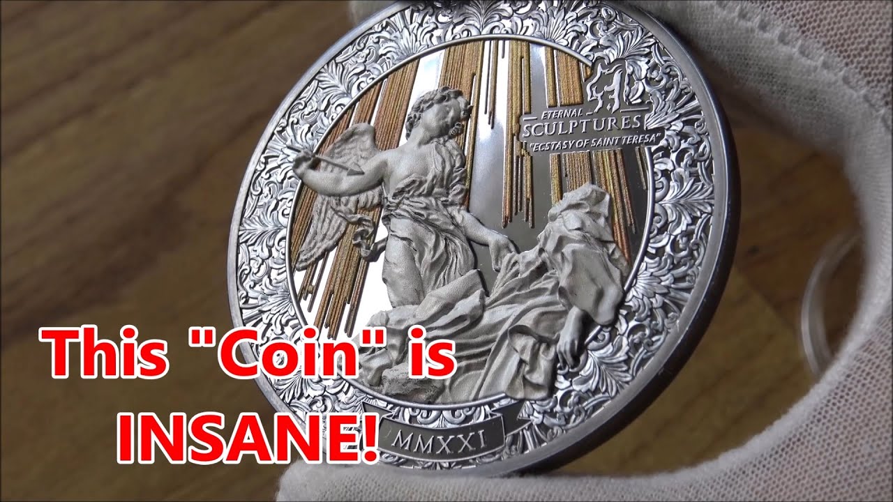 The Ecstasy of Saint Teresa - Completer Coin for The Eternal Sculptures Coin Series - by PowerCoin!