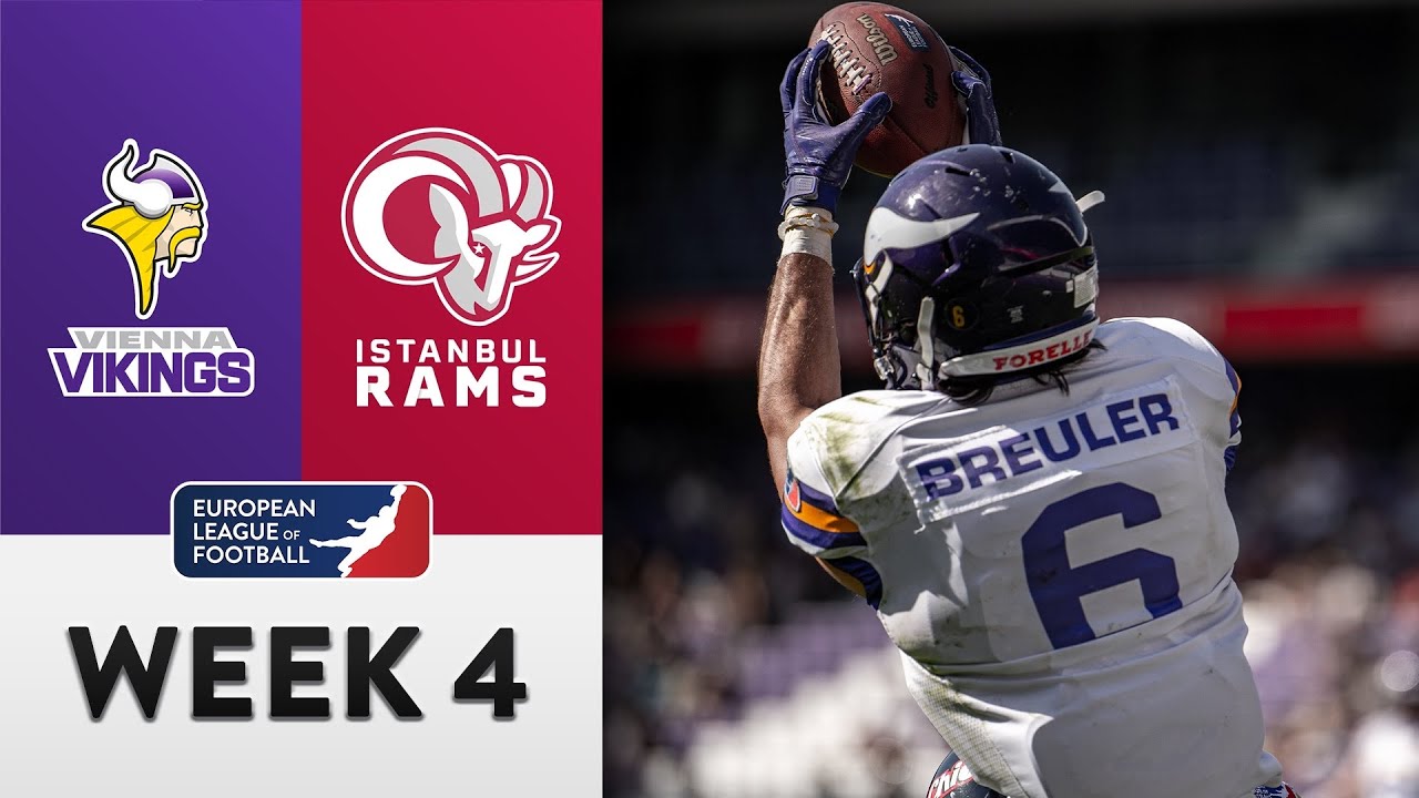 Vienna Vikings at Istanbul Rams Highlights | Week 4 | Season 2