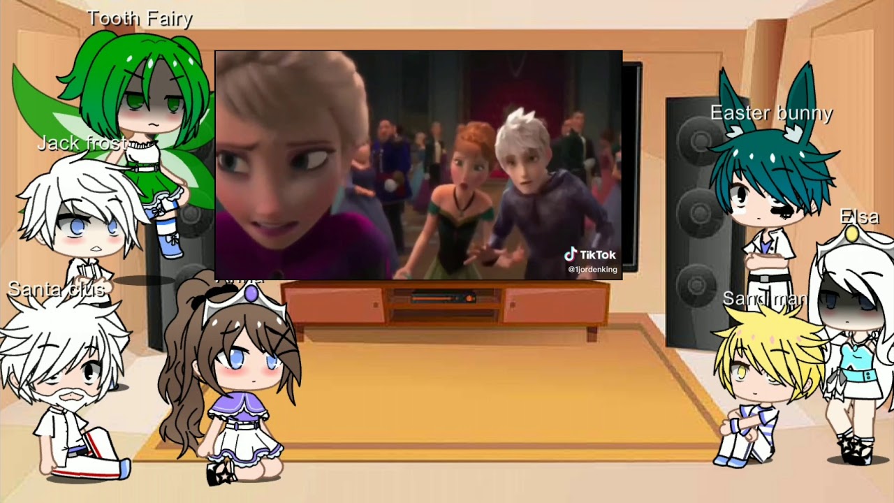 Rise of the guardians Reacts to Tiktok Of FROZEN/My vidoe Not re upload /I was not lazy doing it