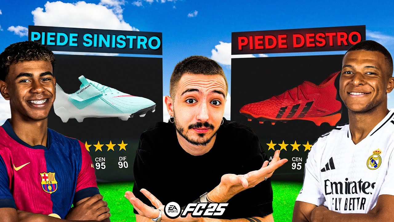 TEAM PIEDE MANCINO vs TEAM PIEDE DESTRO su FC 25!