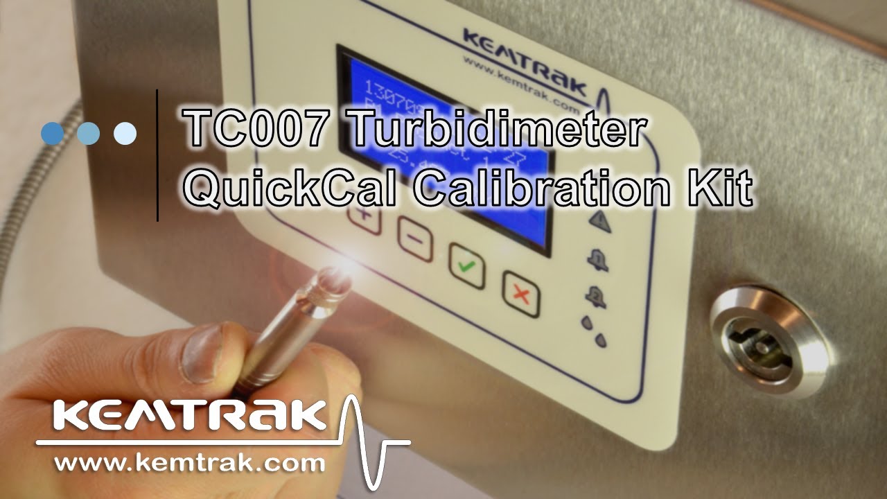 Calibration of the Kemtrak TC007 analyzer using QuickCal