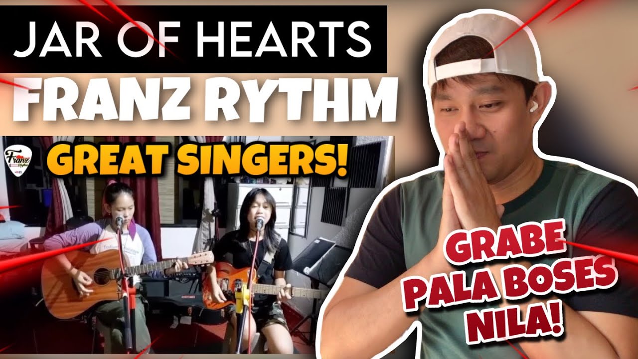 FRANZ RYTHYM -  JAR OF HEARTS DUET COVER  | FAMILY BAND | REACTION VIDEO