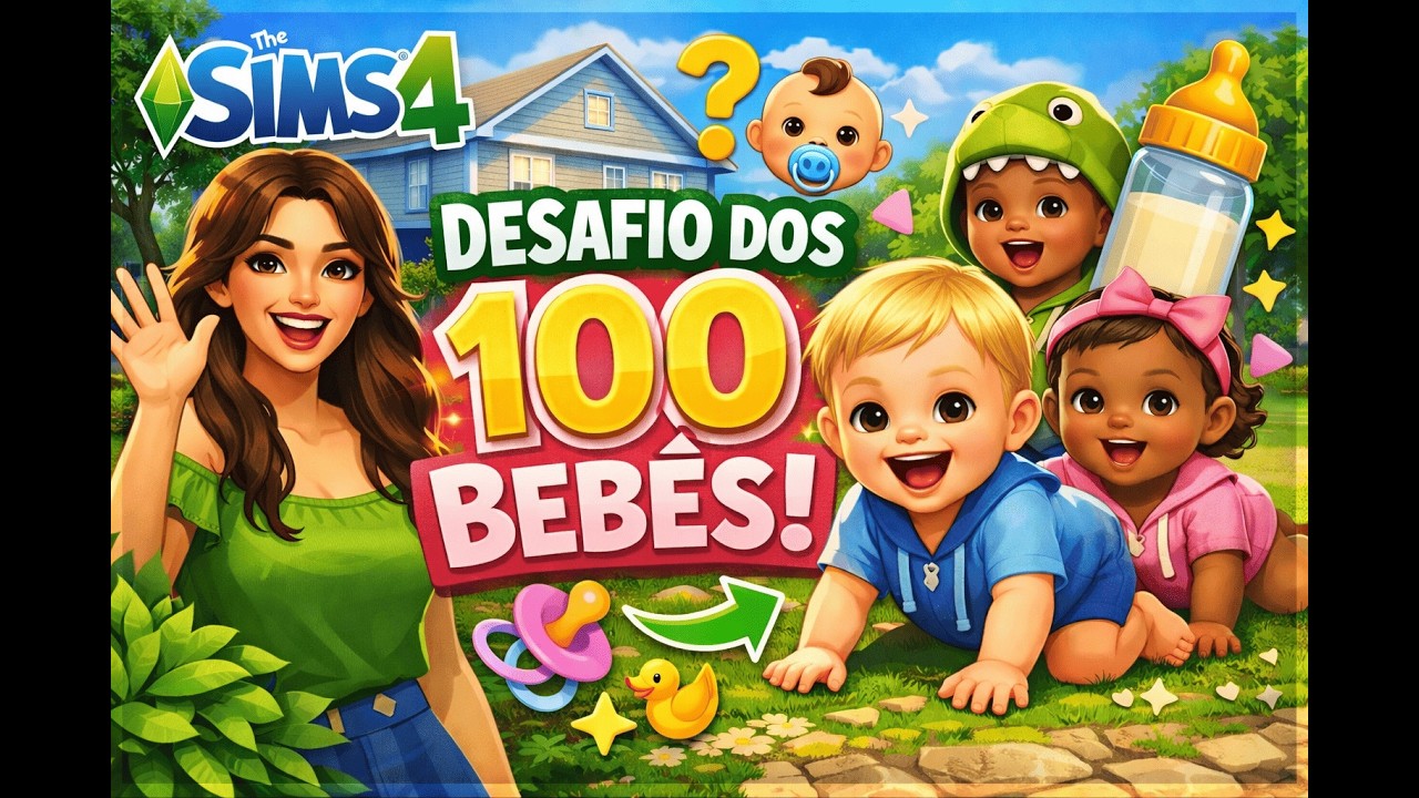 The Sims 4 - Desafio de 100 bebês #6