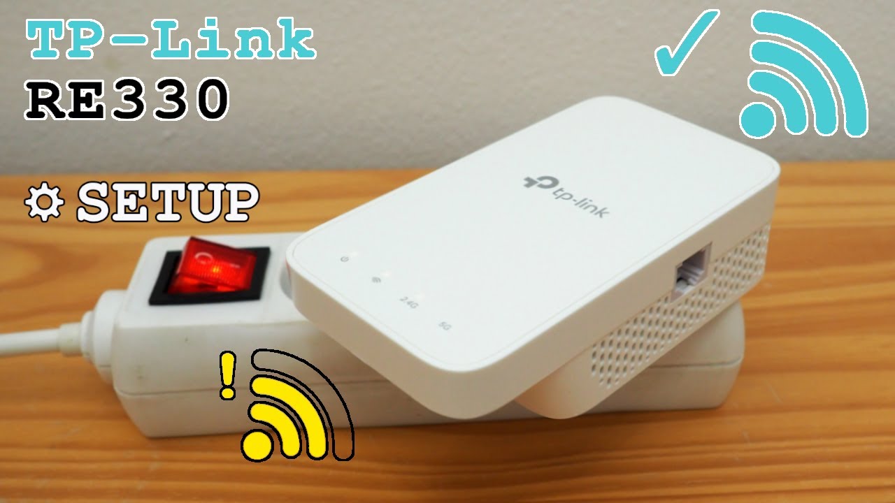 TP-Link RE330 Wi-Fi extender dual band &bull; Unboxing, installation, configuration and test