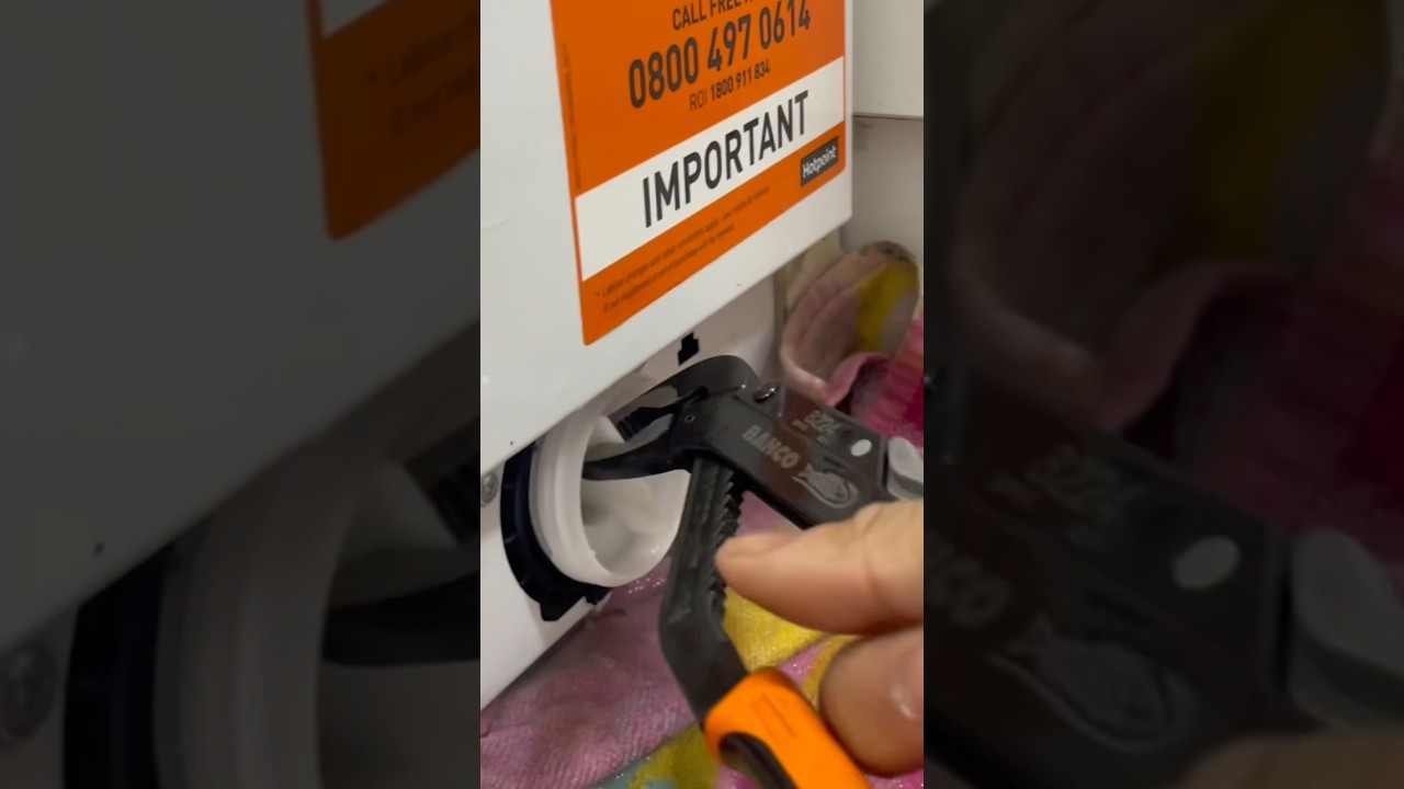 How to fix Hotpoint F05 Error Code, Washing Machine Not Draining quick fix