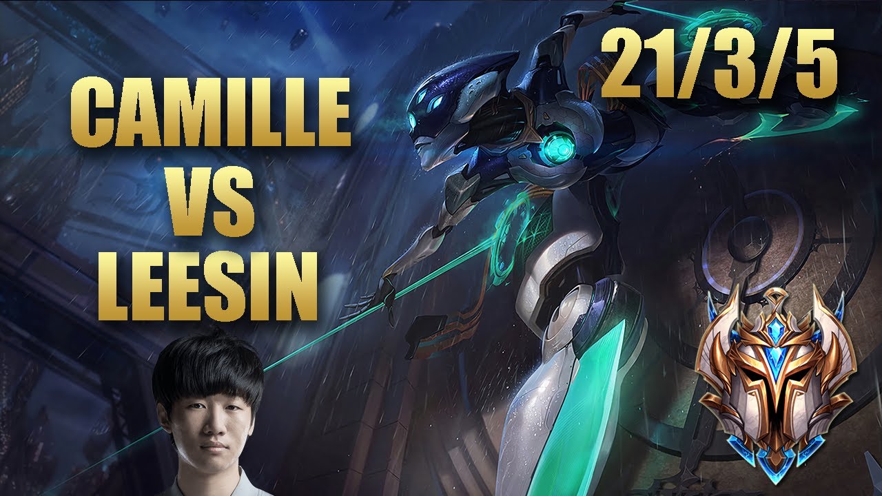 IG Ning Camille Jungle Vs Leesin - EUChallenger Patch 9.21