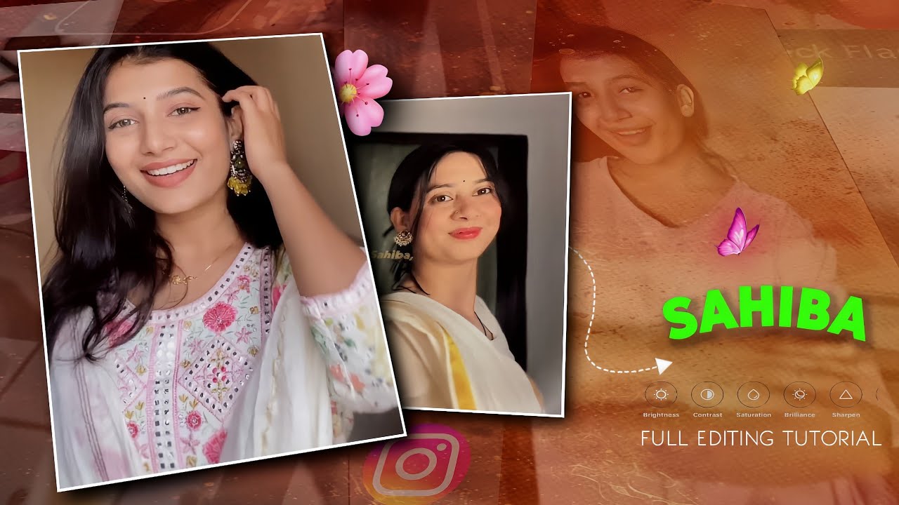 Sahiba song🌹 | Instagram reels video Editing |   | Capcut video Editing tutorial |