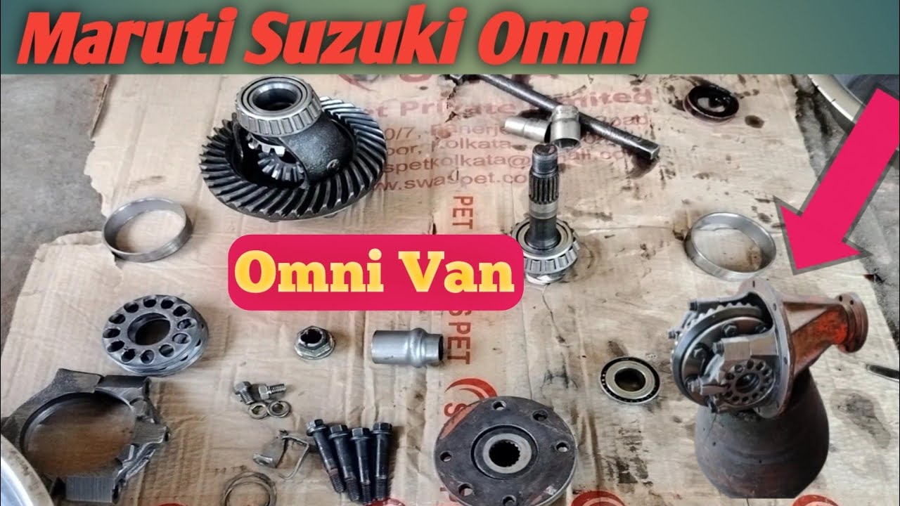 Maruti Omni differential fittings,,// Omni Van differential repair
