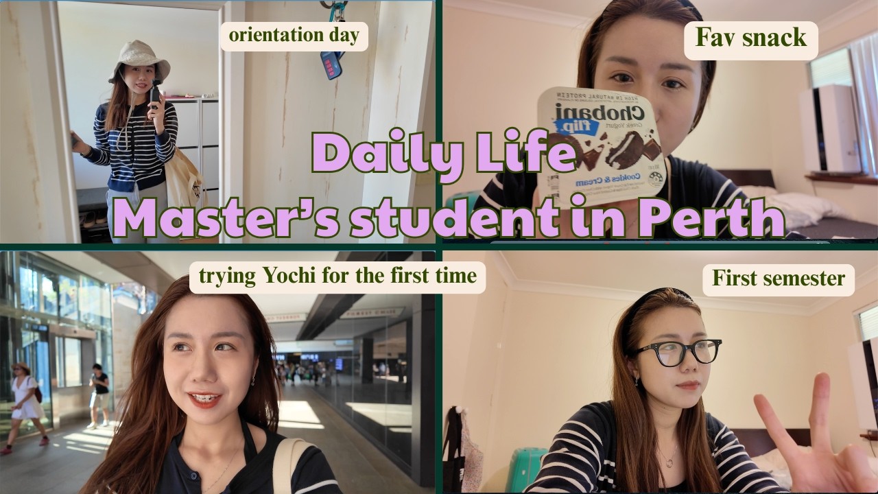 Daily Vlog: Chuẩn bị đi học Master ở Úc (ECU)