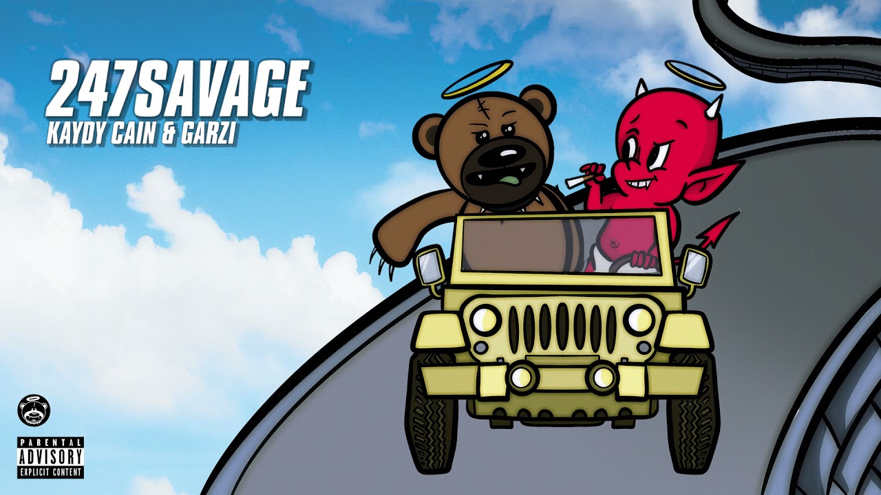 Kaydy Cain & GARZI - 247SAVAGE (Audio Oficial)