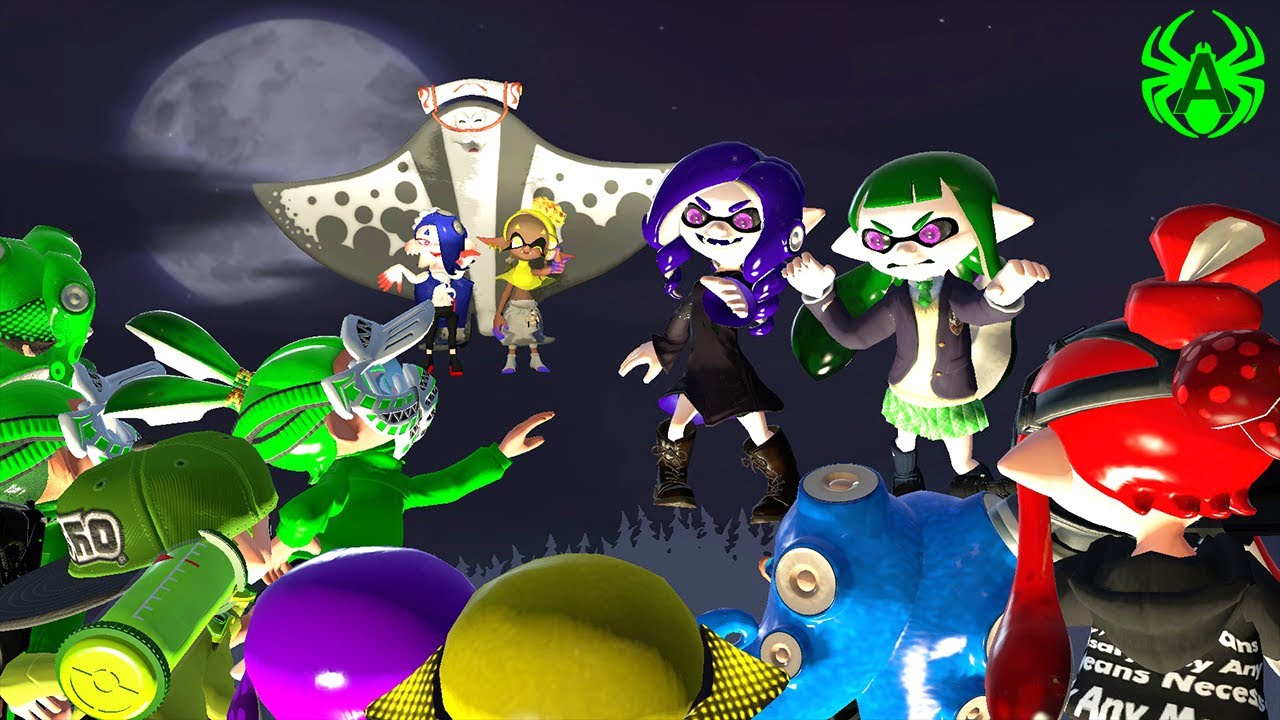 Кальмар ночи (часть 4) ФИНАЛ (Splatoon 3 GMOD) (Nintendo)
