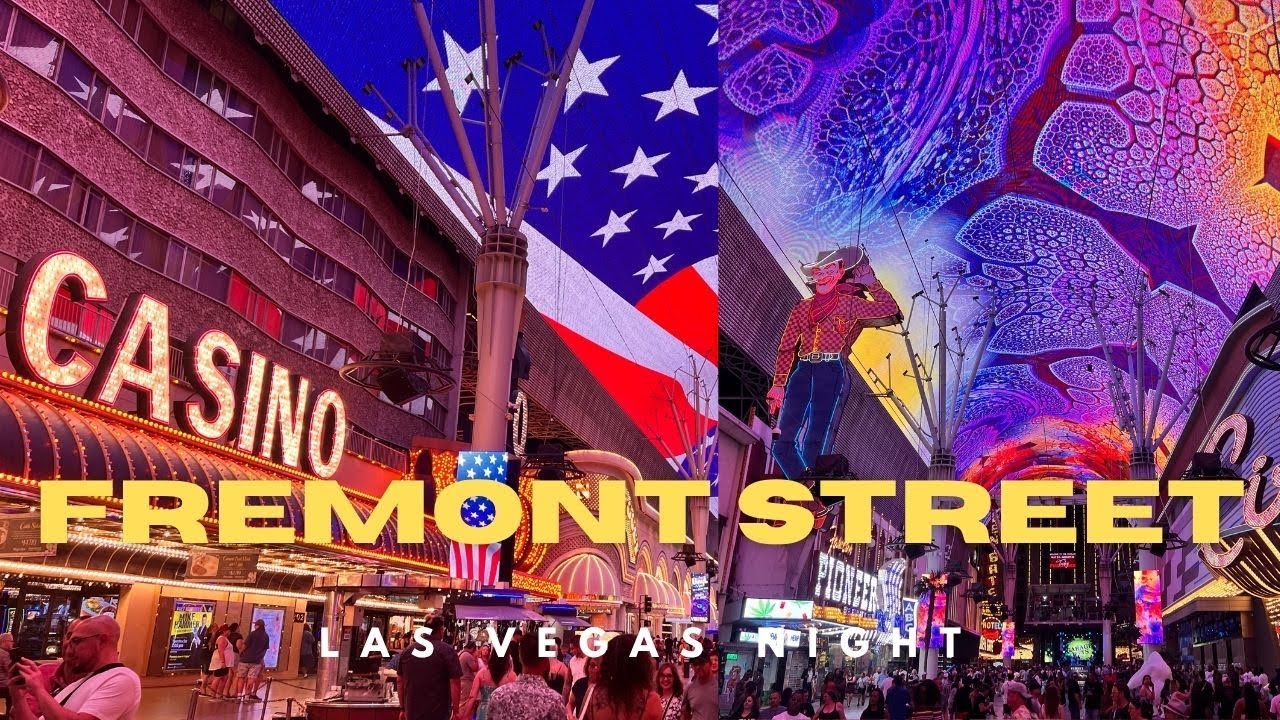 🎵 Fremont Street Experience Las Vegas 🌟 | Music, Lights & Magic in Downtown Vegas!