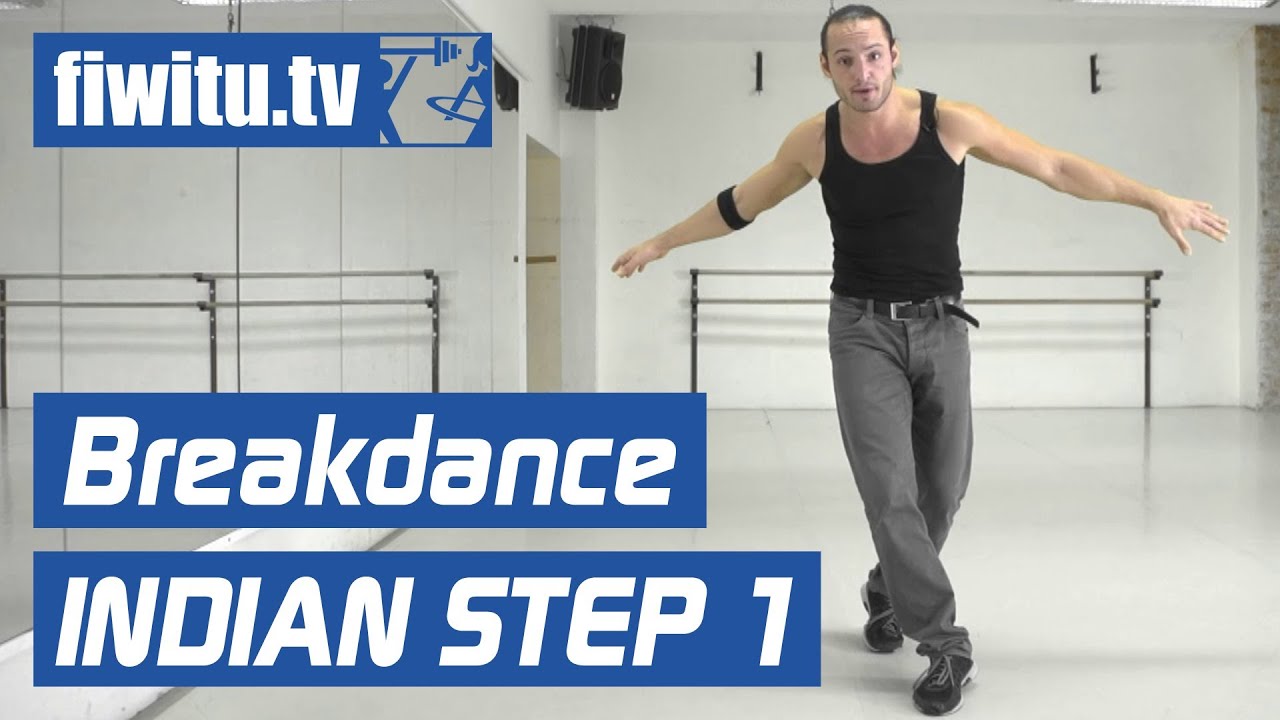 Breakdance lernen: Indian Step 1 - fiwitu.tv