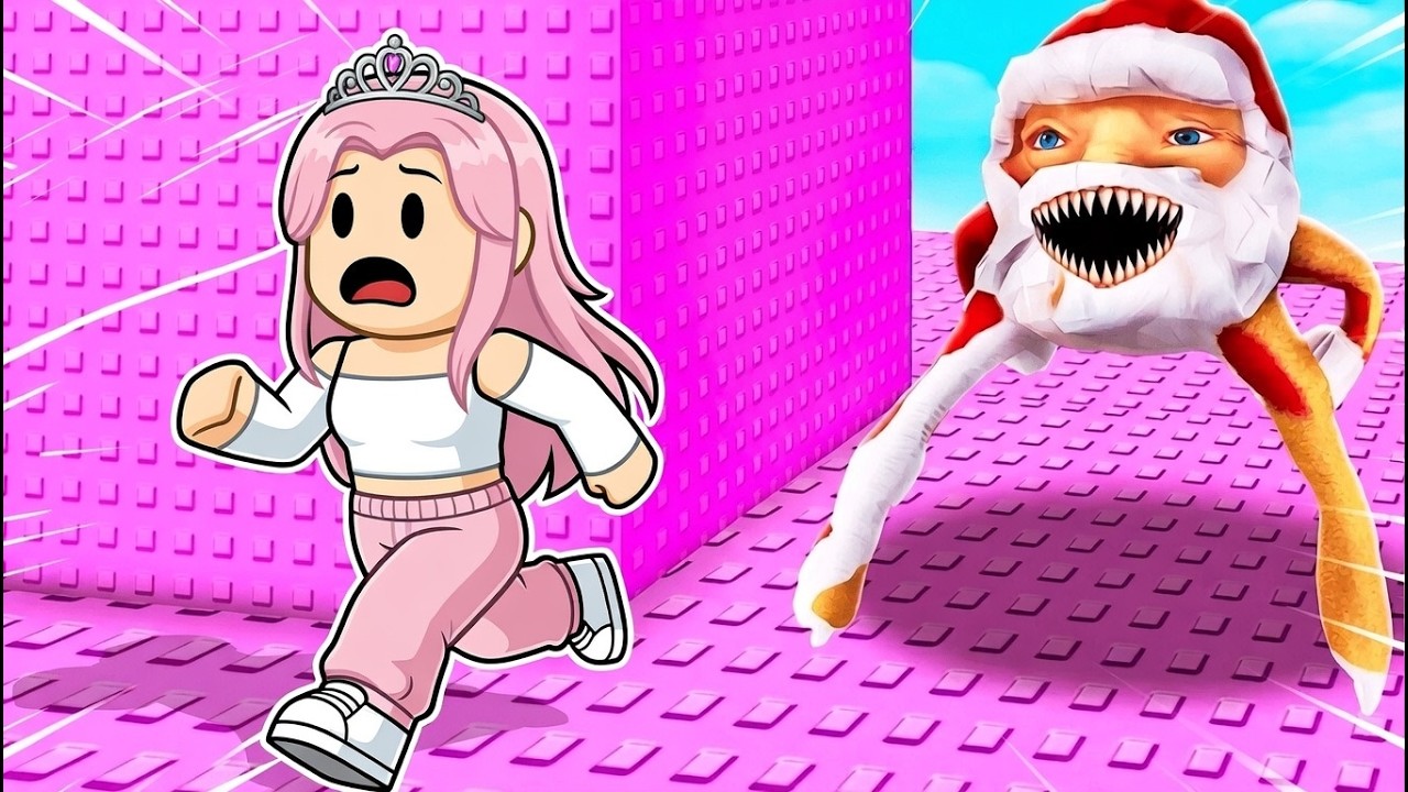АНЕТКА УБЕГАЕТ ОТ GOO GOO GAGA в Roblox!