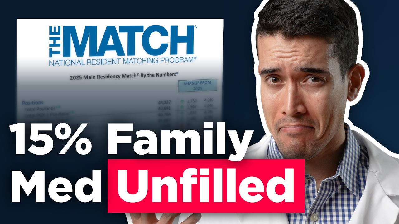 Why Were 805 Primary Care Spots Unfilled? 2025 Match Data Explained