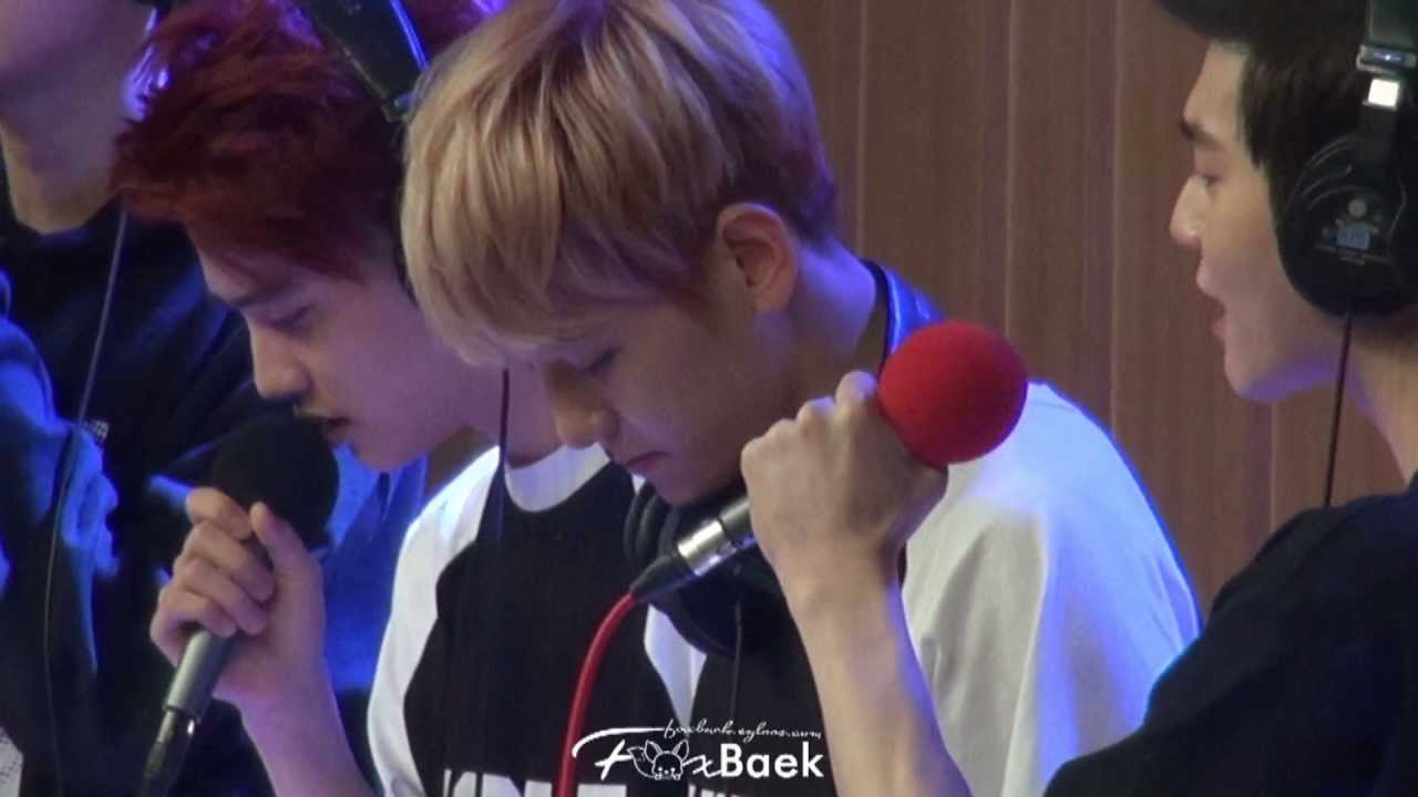 [FoxBaek]130711 sbs컬투쇼 baby don't cry-baekhyun