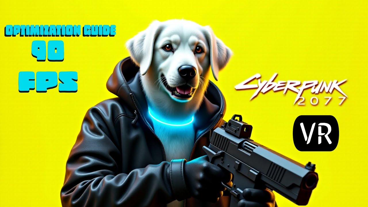 Cyberpunk 2077 VR with Luke Ross Mod New Optimization Guide