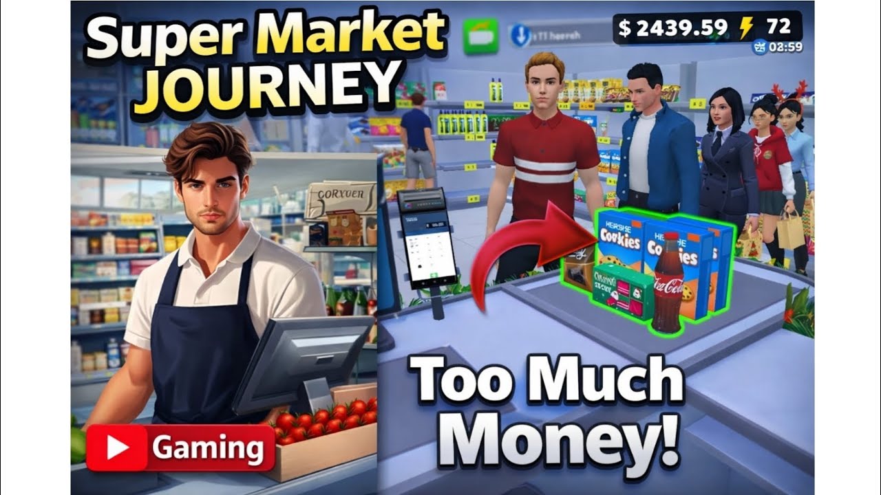 my supermarket Journey Gameplay || ARN Gamerz 