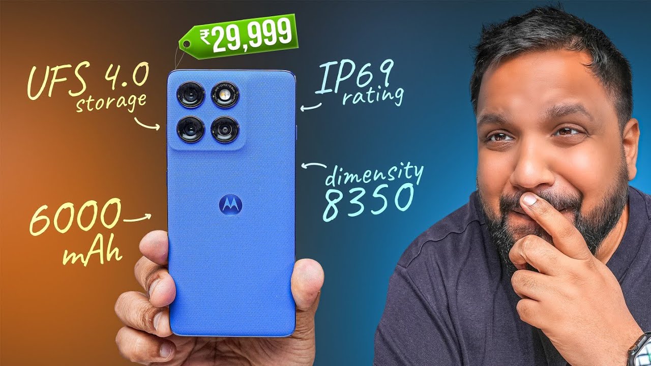 Motorola Edge 60 Pro Early Review - Stupidly Good Value for Money!