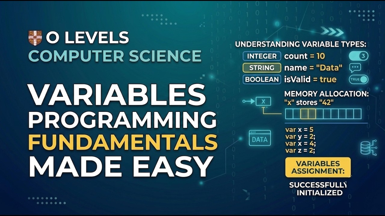 8. Programming Concepts-Variables and Constants
