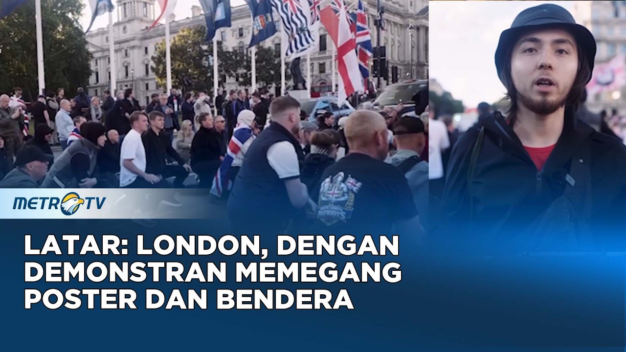 Protes Nasionalis di London Terkait Insiden Penusukan di Belfast