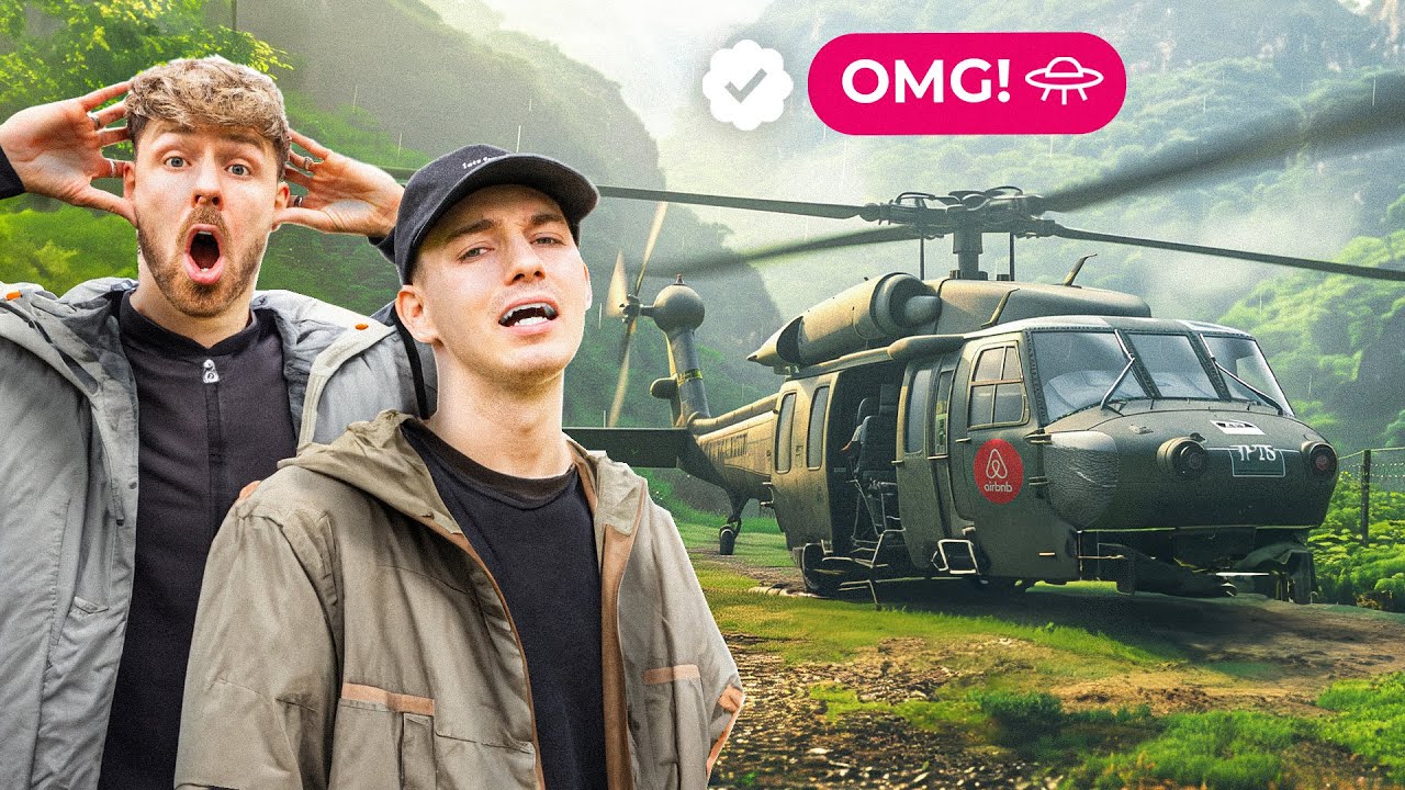 Wir testen „OMG🛸“ AirBNBs in UK 🇬🇧 mit @Mexify!