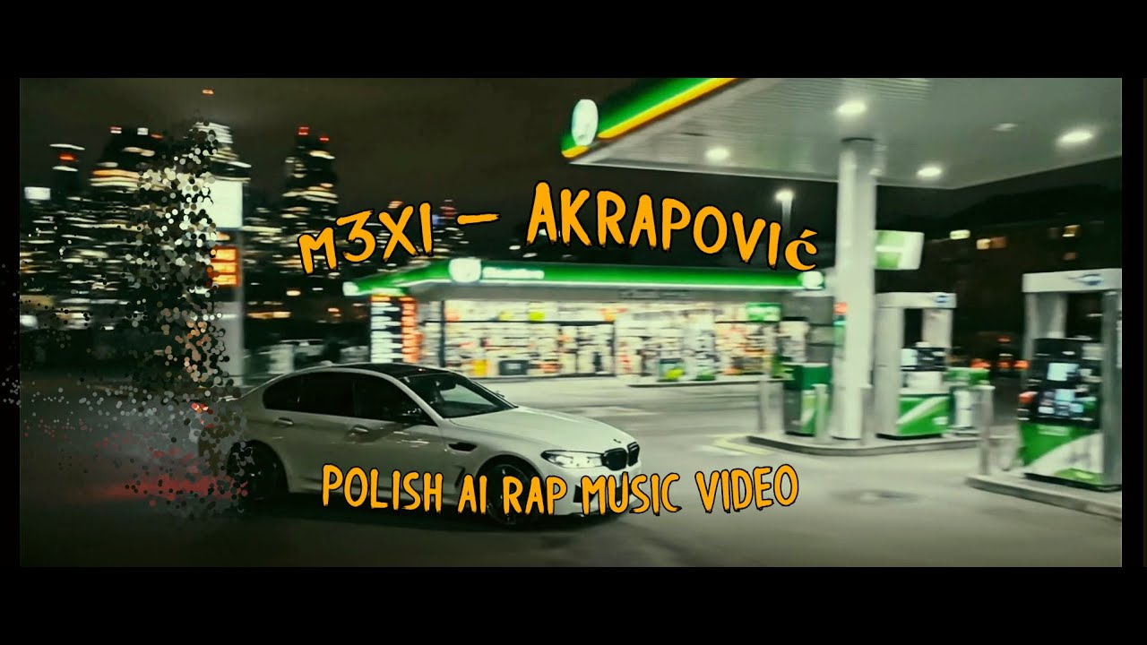 m3xi - Akrapovič (prod. suno) POLISH AI RAP *MUSIC VIDEO* TRAP SONG