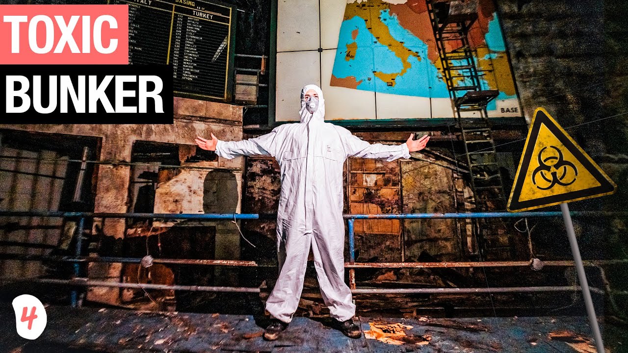 Exploring TOXIC NATO BUNKER (Full of Chemicals | PARKOUR Naples 🇮🇹