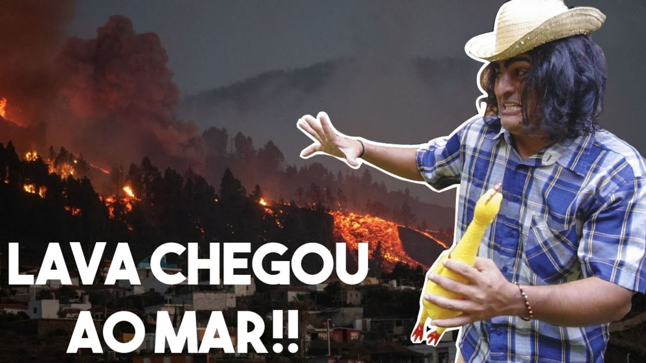 OLHA COMO TI&Atilde;O FUGIU DO VULC&Atilde;O!!! @PirikitaOfc