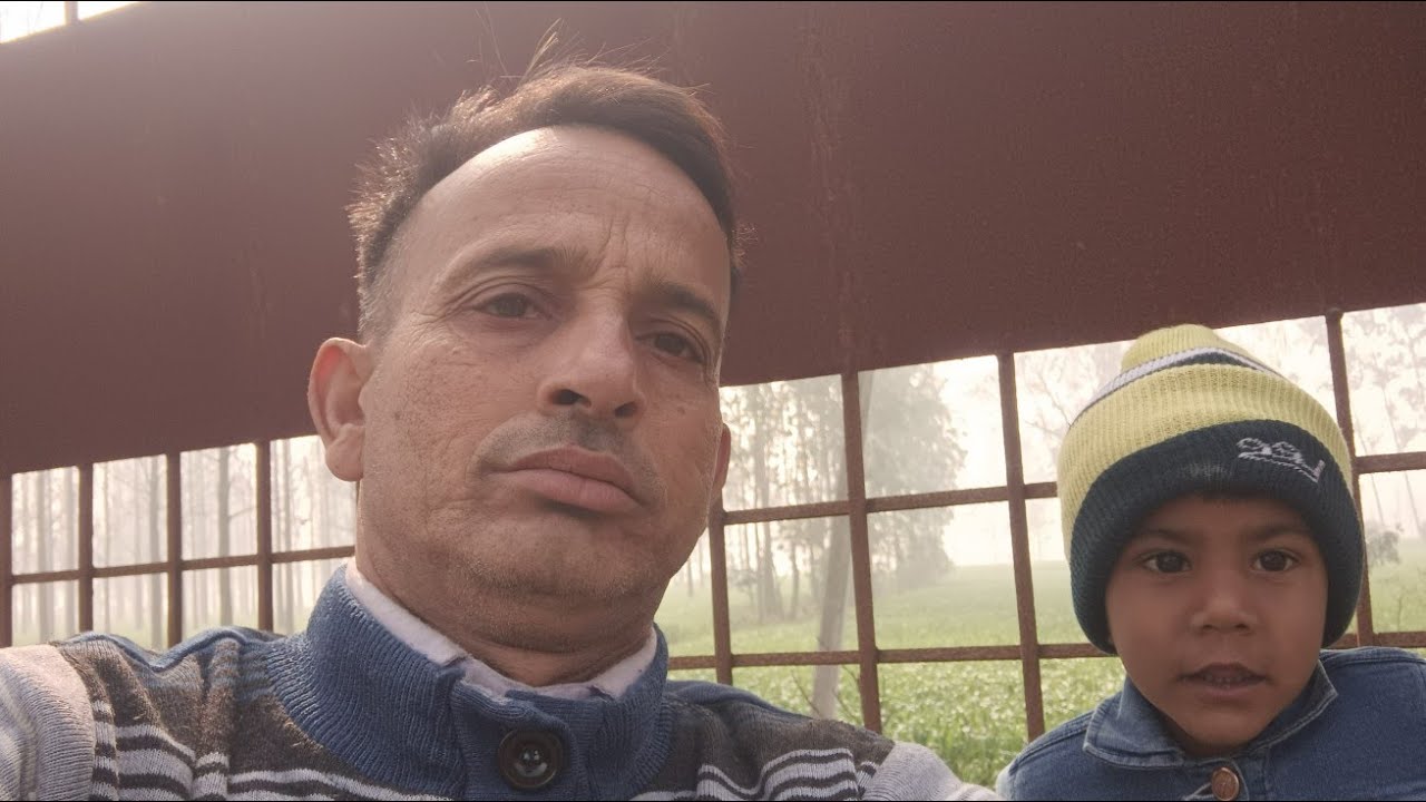 आज हमारा बच्चा अपनी चाची के यहां घूम कर खुश हो गया