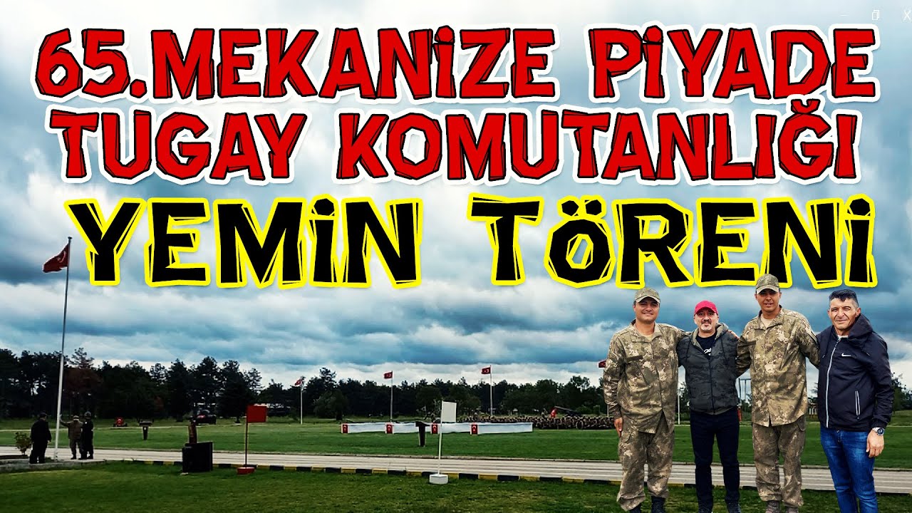 ASKER YEMİN TÖRENİ-65.Mekanize Piyade Tugay Komutanlığı Lüleburgaz #askervideoları #asker
