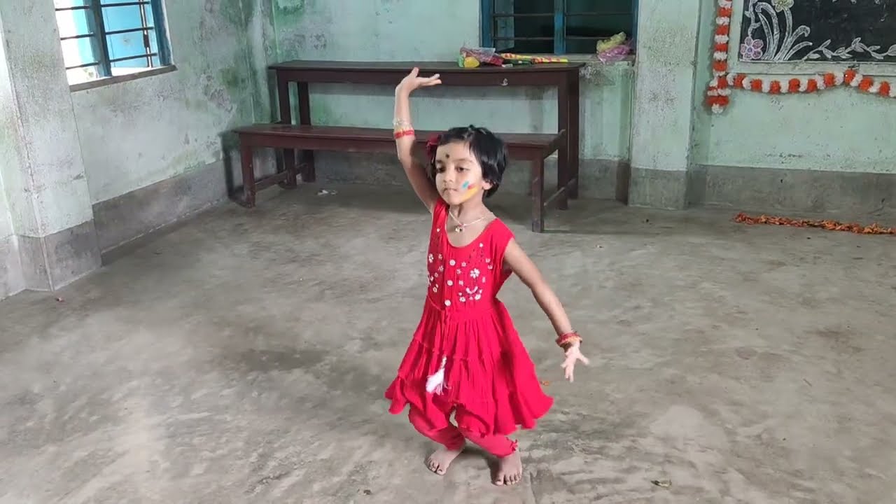Cute Solo Dance: তুই যতো ফুল (Tui Joto Phool) | Class Pre-Primary | Basanta Utsab 2026 @ BPS