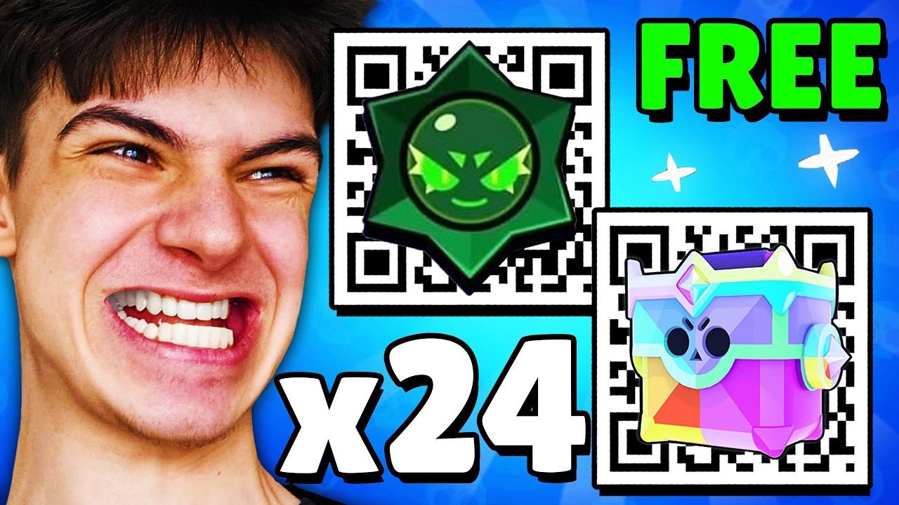 ALL 24 WORKING QR CODES IN BRAWL STARS! (April 2026)