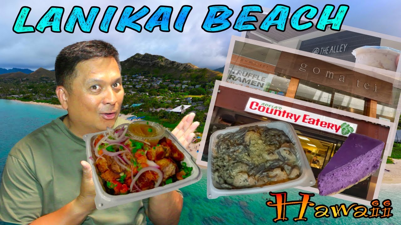 🇺🇸Hawaii: Lanikai beach and foodie adventures day 1