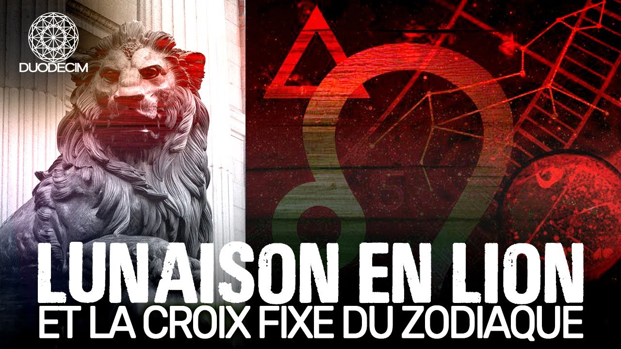 Lunaison En Lion  - Retour sur la Croix Fixe du Zodiaque