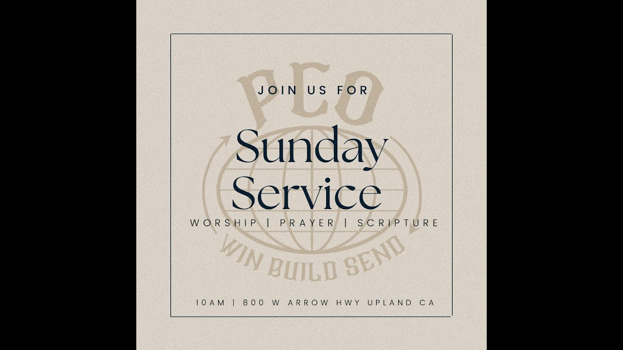 Sunday morning service with Ps. Marcos Arellano 1/11/26