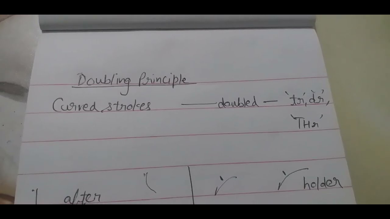 Doubling Principle #ssc #sscstenoexamoldpaper #sscstenoexampaper #stenoaddiction #stenograper 