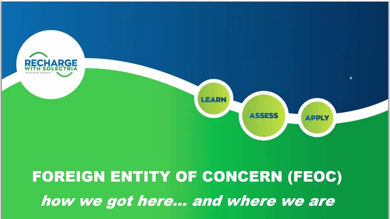 FEOC Compliance you Can Count On   YSS Webinar 1 29 26