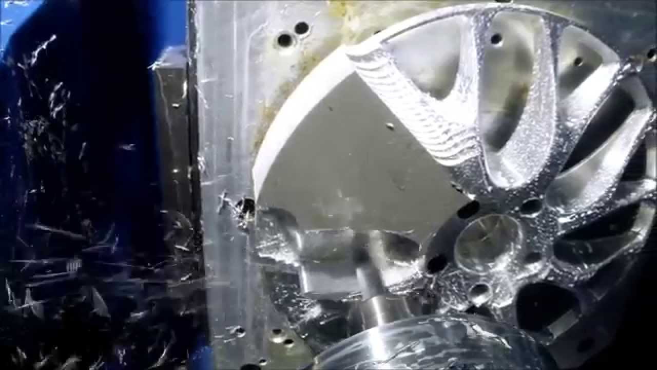MAM72-100H VIP Open Days 2015 - 5 Axis Wheel Demo