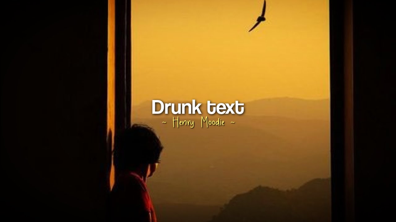 Drunk text - Henry moodie (Tiktok Version) [Speed Up & Reverb]