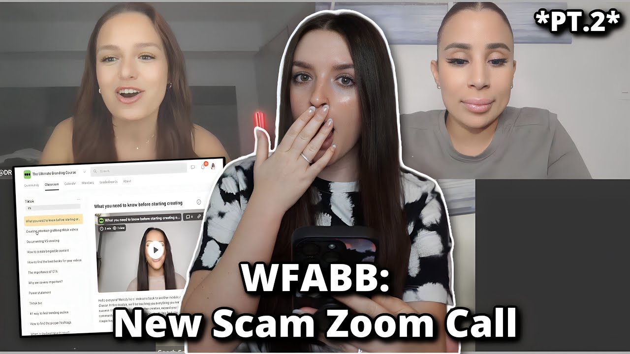WFABB New Scam Zoom Call  *it gets worse* | PT. 2