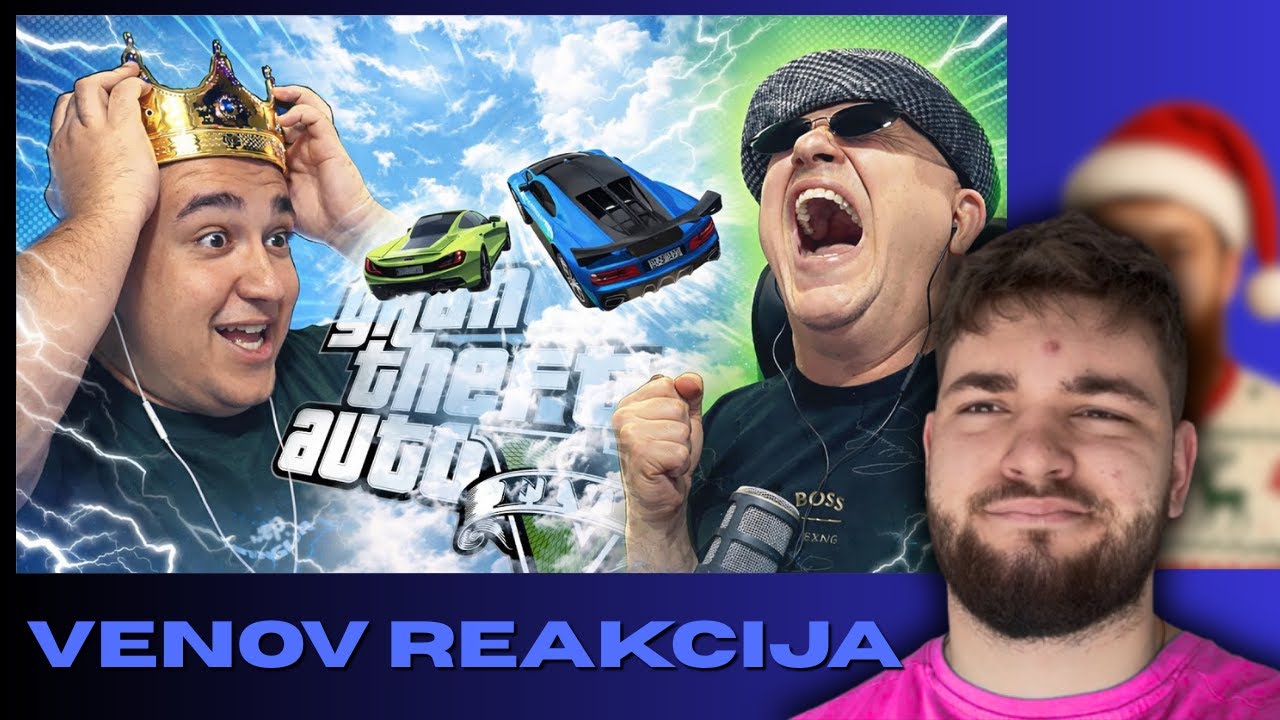 PADAMO SA NEBA! Grand Theft Auto V - Lude Trke w/Cale (TRKMAS) | VENOV REAKCIJA