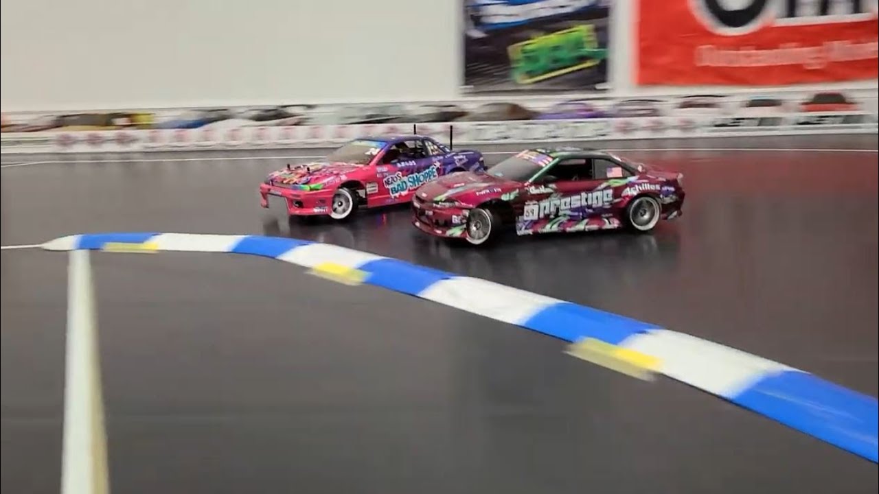 Elite Drift Shop Yokomo MD 1.0 P-Tile Tuned vs Out of Box Comparison