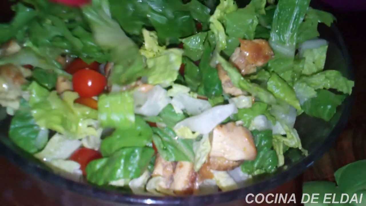 ENSALADA DE POLLO | COCINA DE ELDAI