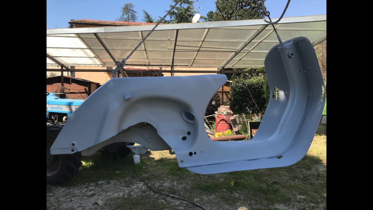 Restauro Vespa P125X tornare a 16 anni