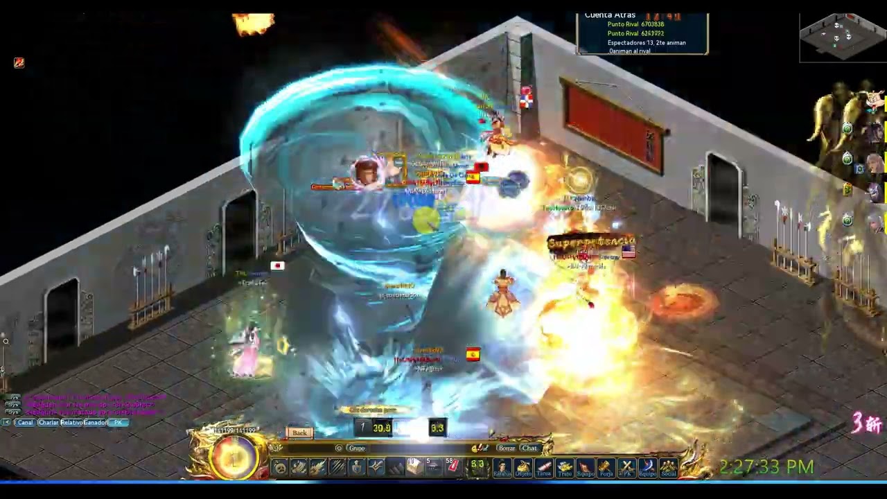 TORNEO PK GRUPO SERVER URANO 515 vs 522